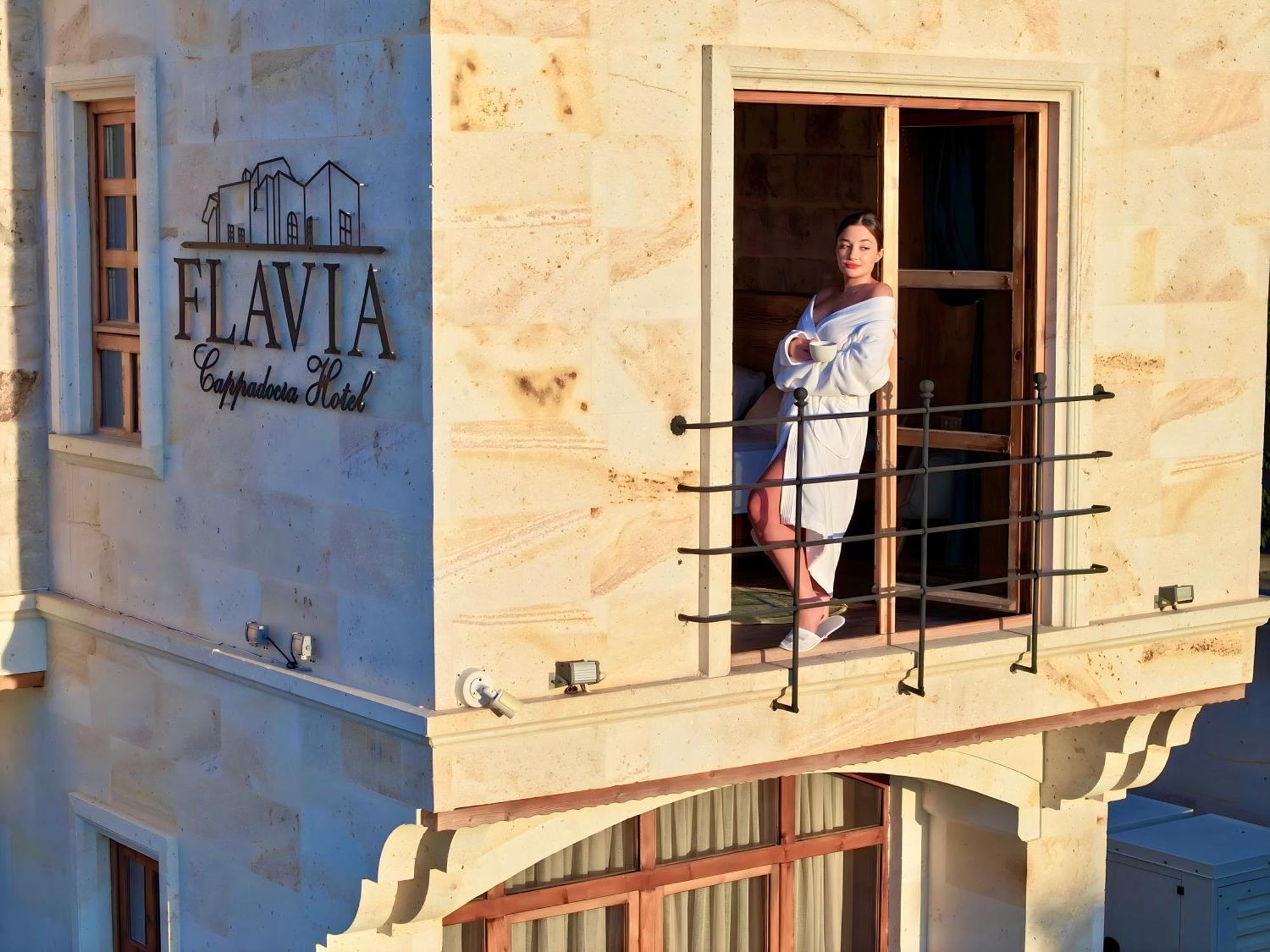 Flavia Cappadocia Hotel ウチヒサール エクステリア 写真